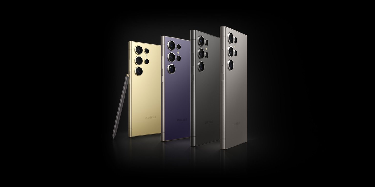 موبايل سمارت سامسونج جالاكسي S24 الترا بنظام اندرويد بالذكاء الاصطناعي