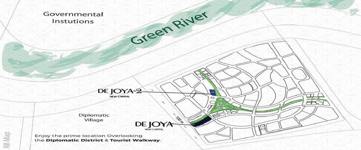 مكتب إداري للبيع في ستريب مول 2 – العاصمة الإدارية الجديدة